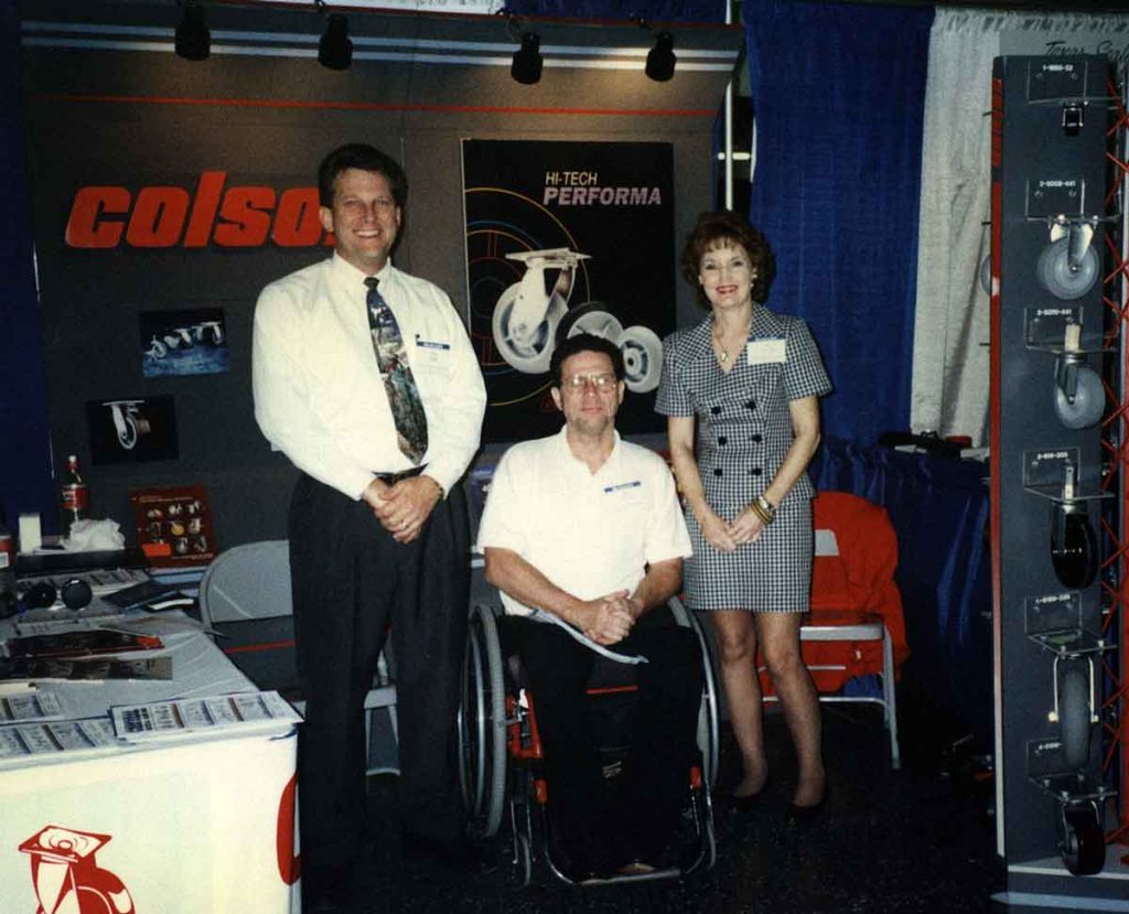 Lee, Craig Combs & myself working a show in Market Hall Dallas